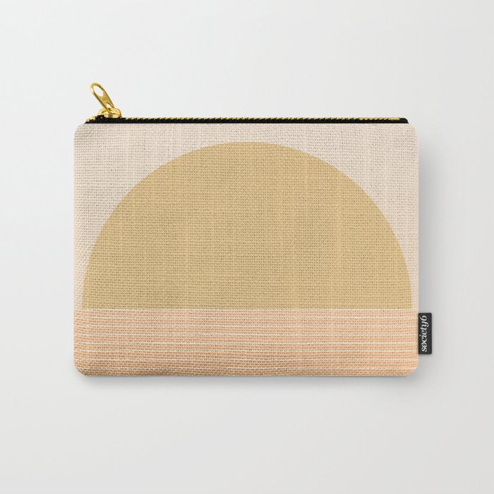 Sunrise / Sunset Abstract Gradient III Carry All Pouch Gallery Image 1