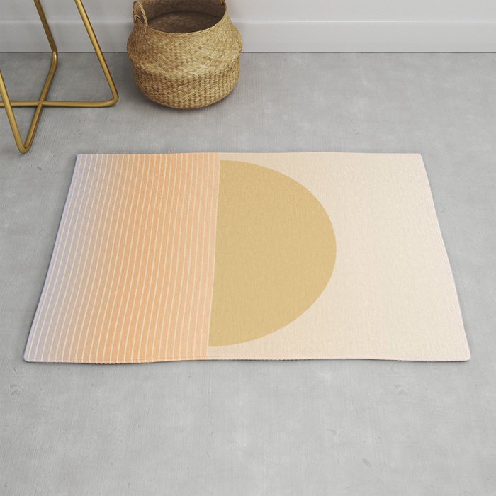 Sunrise / Sunset Abstract Gradient III Rug Gallery Image 1