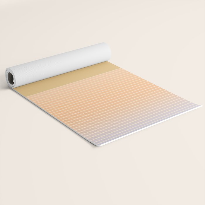 Sunrise / Sunset Abstract Gradient III Yoga Mat Gallery Image 2
