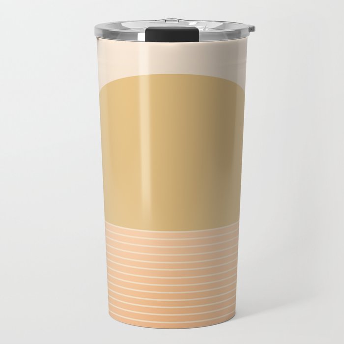 Sunrise / Sunset Abstract Gradient III Travel Mug Gallery Image 1