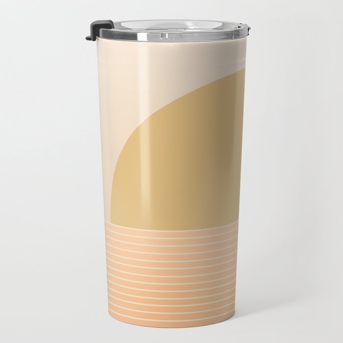 Sunrise / Sunset Abstract Gradient III Travel Mug Gallery Image 3