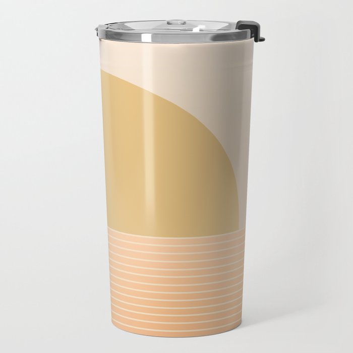 Sunrise / Sunset Abstract Gradient III Travel Mug Gallery Image 2