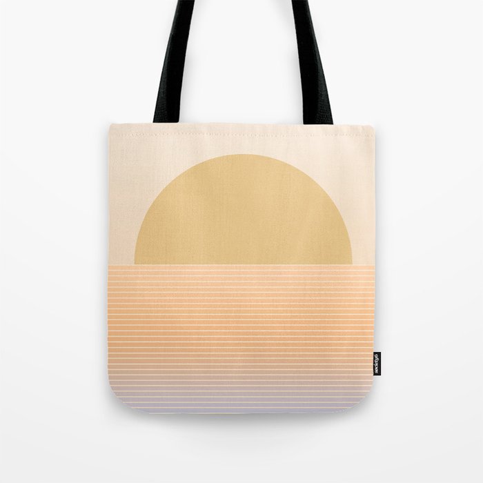 Sunrise / Sunset Abstract Gradient III Tote Bag Gallery Image 1