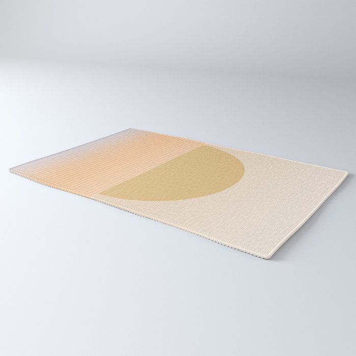 Sunrise / Sunset Abstract Gradient III Rug Gallery Image 3
