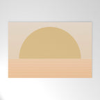 Sunrise / Sunset Abstract Gradient III Welcome Mat Gallery Image 1