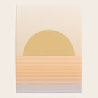 Sunrise / Sunset Abstract Gradient III Poster Gallery Image 4