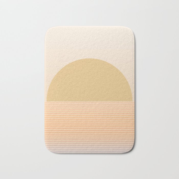Sunrise / Sunset Abstract Gradient III Bath Mat Gallery Image 1