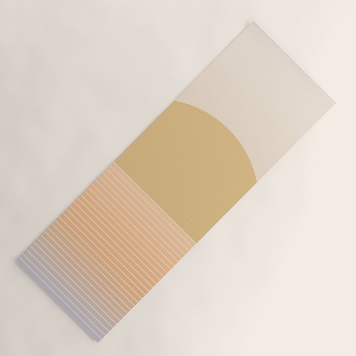Sunrise / Sunset Abstract Gradient III Yoga Mat Gallery Image 1