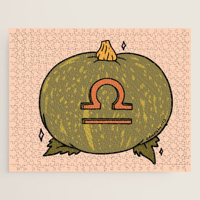 Libra Pumpkin Jigsaw Puzzle Gallery Image 1