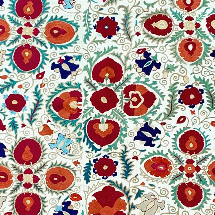 Antique Uzbek Suzani Embroidery Print Coffee Mug Gallery Image 2