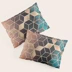 Ombre Dream Cubes Pillow Sham Gallery Image 3