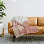 Strange Landscape Throw Blanket Gallery Image 1