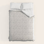 Vintage Trailing Floral - Blue and White Duvet Cover Gallery Image 6