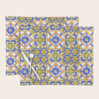 Summer,colourful detailed, Sicilian style art Placemat Gallery Image 1