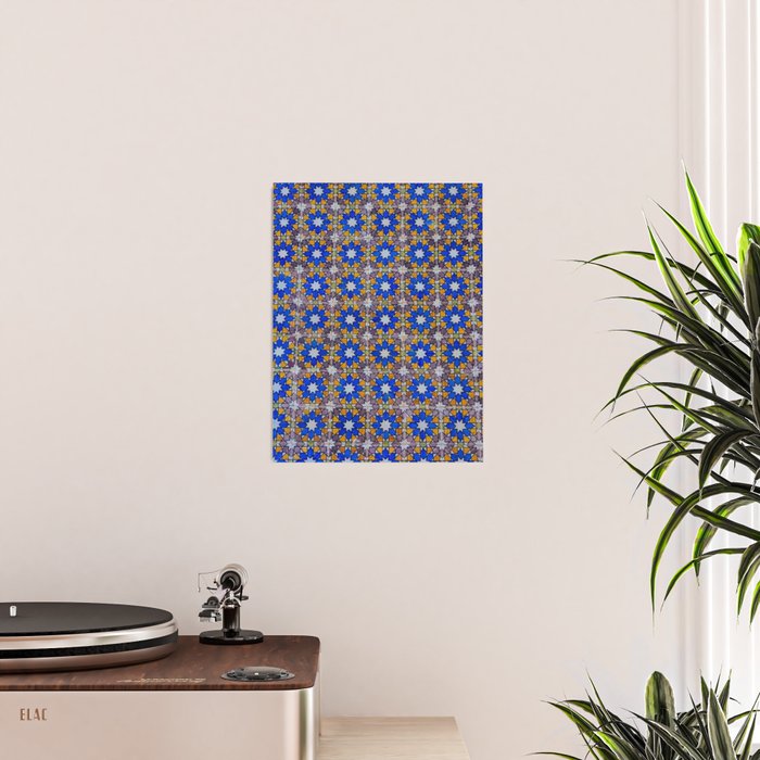 Lisbon Tiles Poster Gallery Image 2