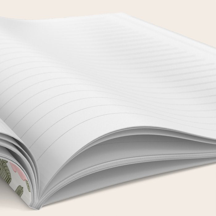 Wild Roses Cottage Garden Summer Floral Pattern Notebook Gallery Image 2