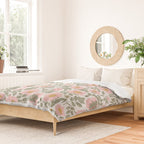 Wild Roses Cottage Garden Summer Floral Pattern Duvet Cover Gallery Image 2