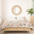 Wild Roses Cottage Garden Summer Floral Pattern Duvet Cover Gallery Image 3