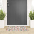Wild Roses Cottage Garden Summer Floral Pattern Welcome Mat Gallery Image 3