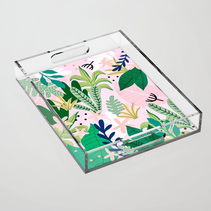 Into the jungle - sunrise Acrylic Tray Gallery Image 1