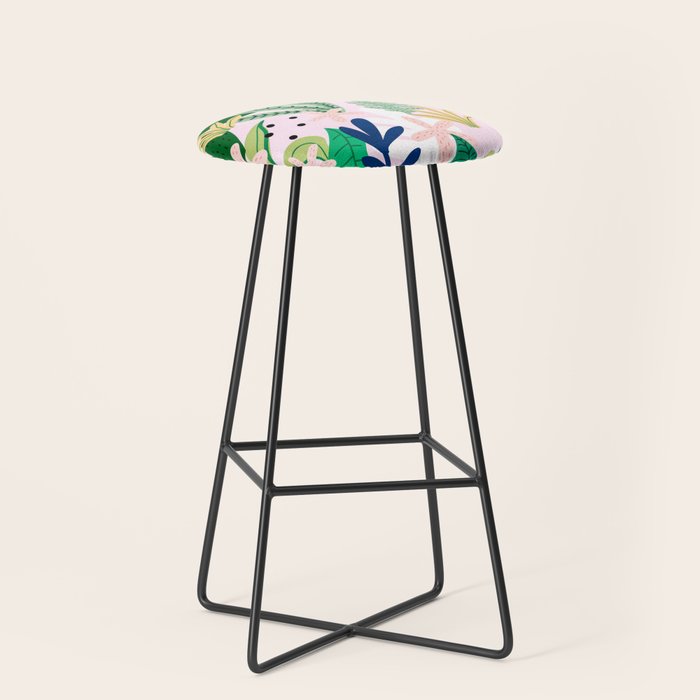 Into the jungle - sunrise Stool Gallery Image 1