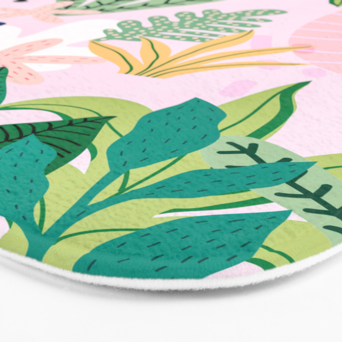 Into the jungle - sunrise Bath Mat Gallery Image 3