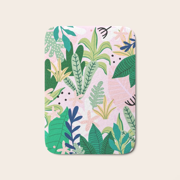 Into the jungle - sunrise Bath Mat Gallery Image 1