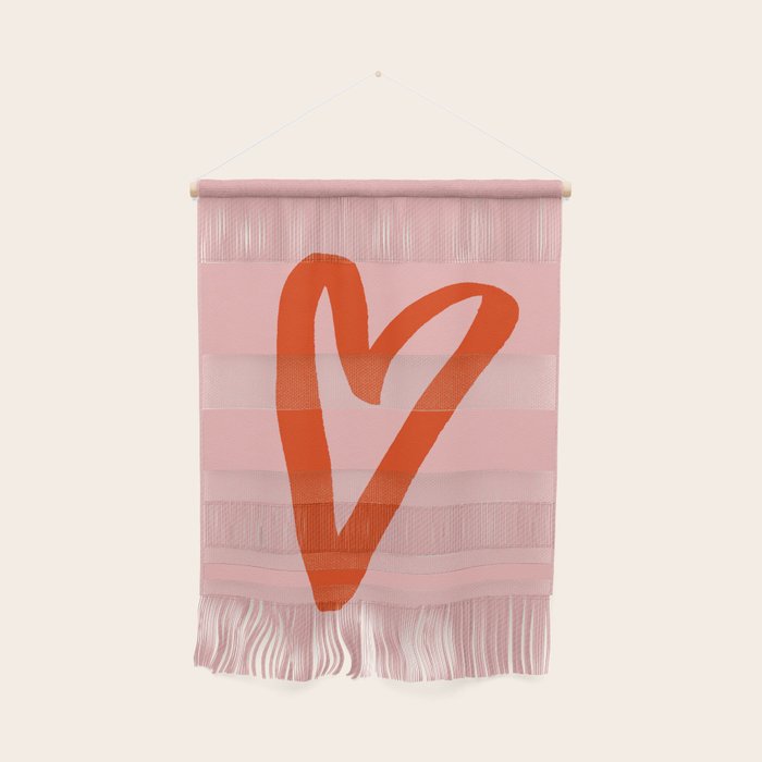 Heart Doodle Big 1 Wall Hanging Gallery Image 1