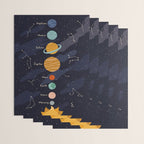 Solar system for kids Wrapping Paper Gallery Image 3