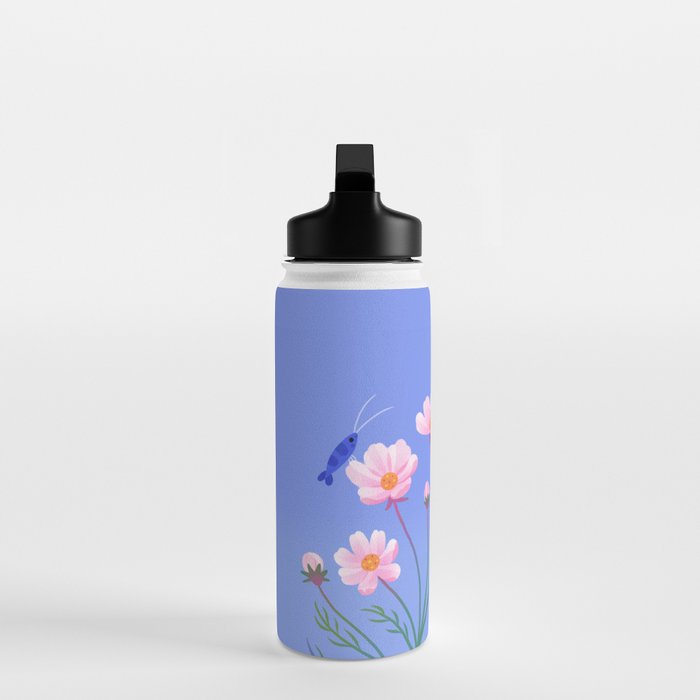 Cosmos and shrimp Water Bottle Gallery Image 3