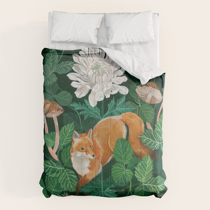 Strawberry Fox Comforter Gallery Image 6