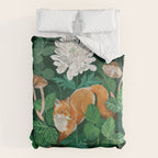 Strawberry Fox Duvet Cover Gallery Image 6