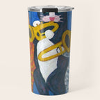 Salsa Cats Brass Section Travel Mug Gallery Image 1