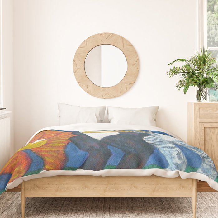 Salsa Cats Brass Section Duvet Cover Gallery Image 3