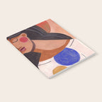 Woman In Thoughts Notebook Gallery Image 2