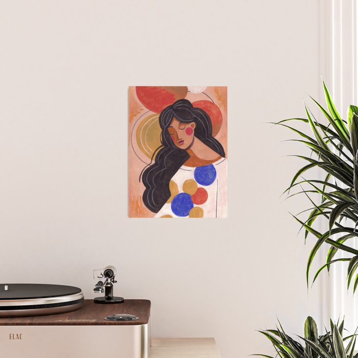 Woman In Thoughts Poster Gallery Image 2