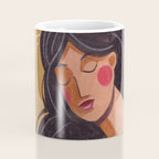 Woman In Thoughts Coffee Mug Gallery Image 4
