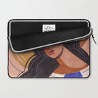 Woman In Thoughts Laptop Sleeve Gallery Image 2