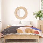 Woman In Thoughts Duvet Cover Gallery Image 3