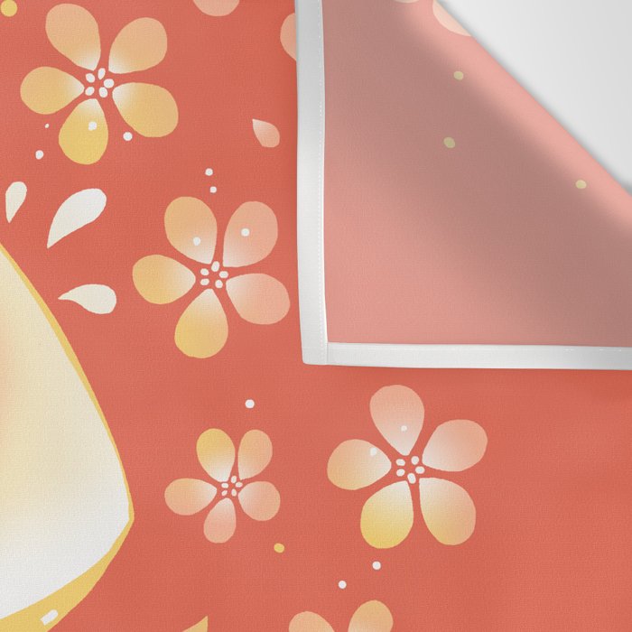 Peach Kitten Wall Tapestry Gallery Image 3