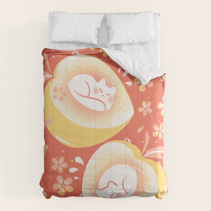 Peach Kitten Comforter Gallery Image 6