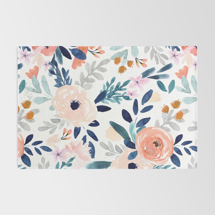 Jolene Floral Rug Gallery Image 2