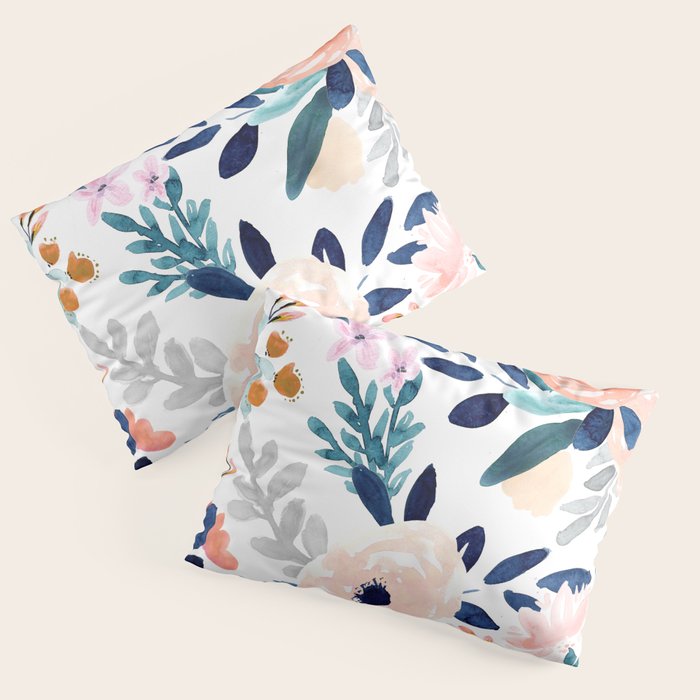 Jolene Floral Pillow Sham Gallery Image 1