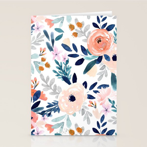 Jolene Floral Stationery Card Gallery Image 2