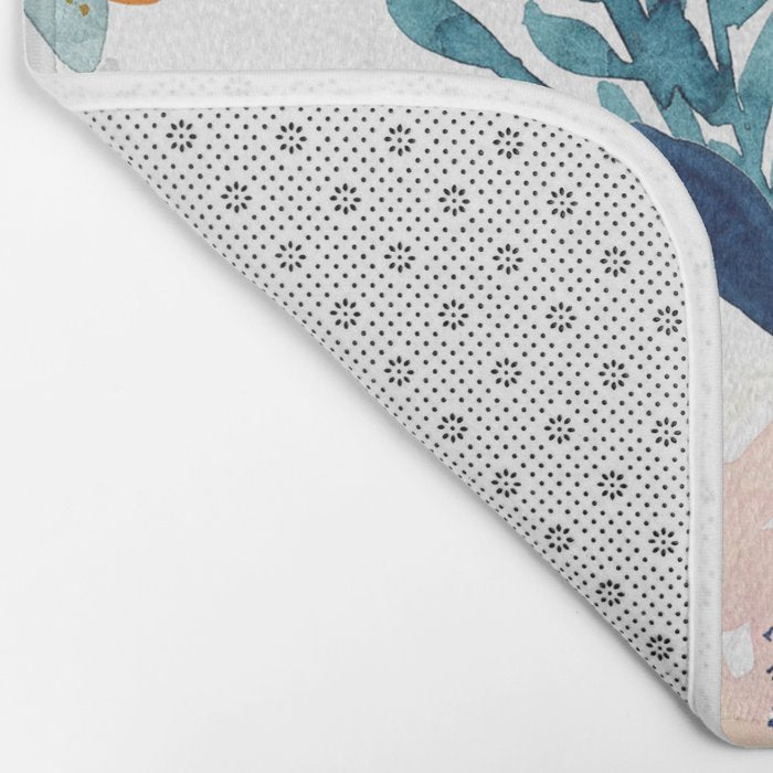 Jolene Floral Bath Mat Gallery Image 2