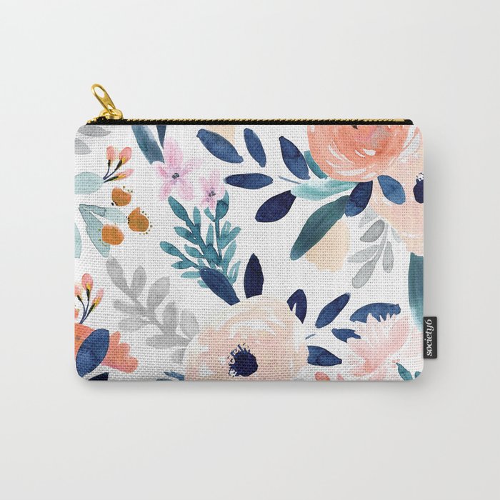 Jolene Floral Carry All Pouch