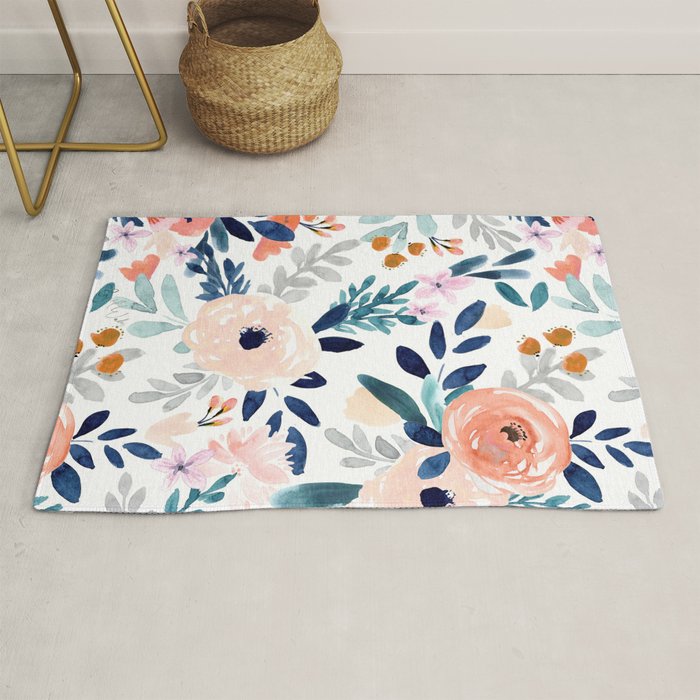 Jolene Floral Rug Gallery Image 1