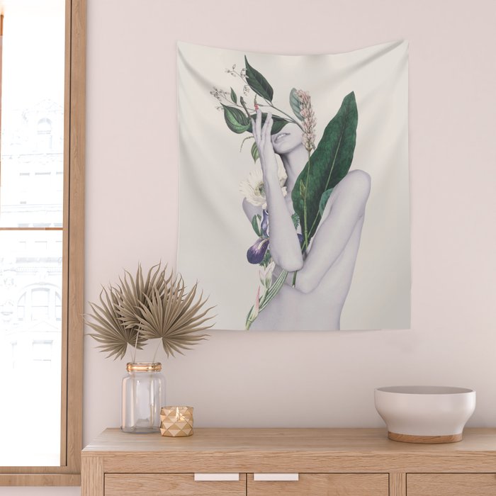 natural beauty-collage 7 Wall Tapestry Gallery Image 2