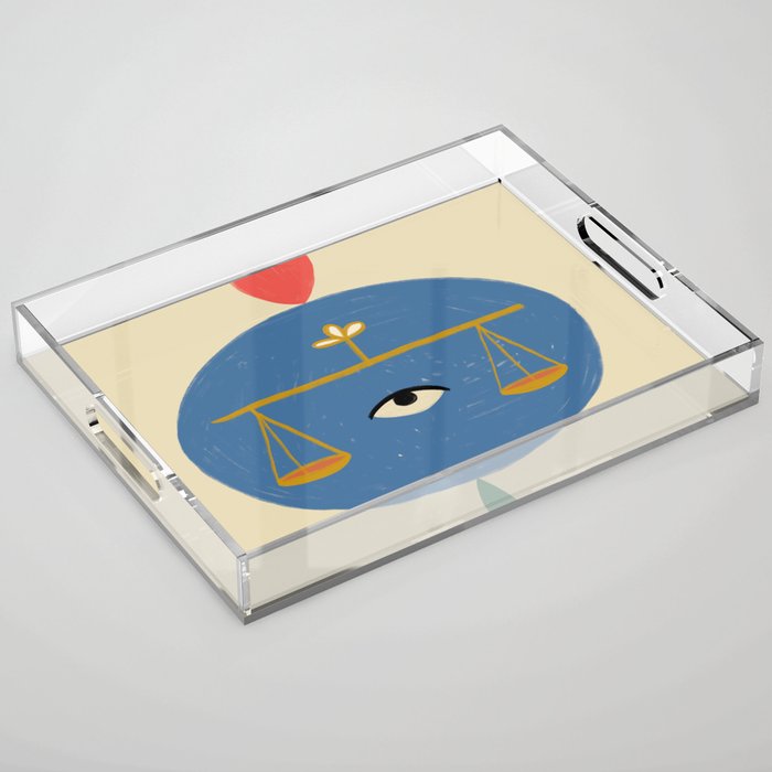 LIBRA Acrylic Tray Gallery Image 1