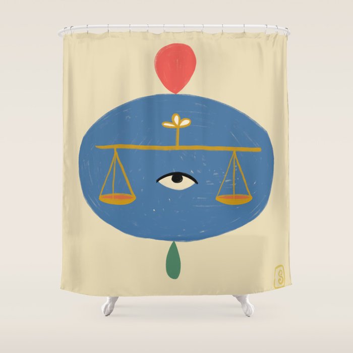 LIBRA Shower Curtain Gallery Image 1